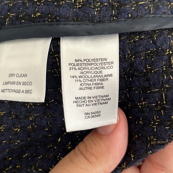 QMack‎ metallic tweed motorcycle jacket - Picture 10 of 10